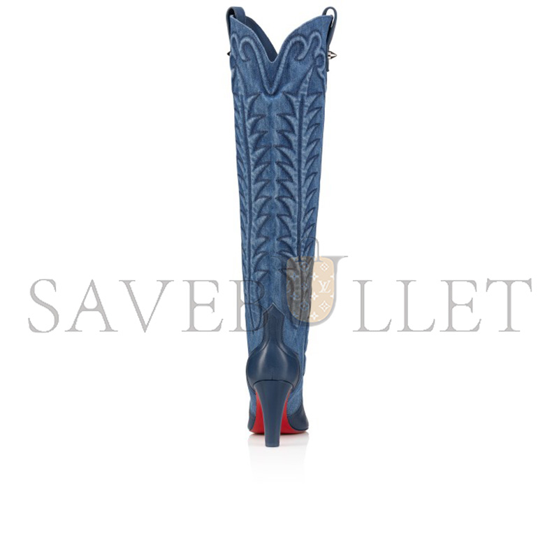 chr1st1an louboutin nappa leather and De*1m boots
